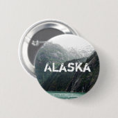 Mountainscape Knopf Button (Vorne & Hinten)