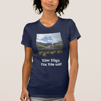Mountainsee auf Mt. Evans in Colorado T-Shirt