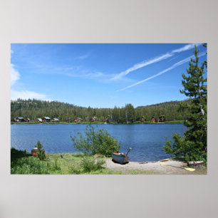 Mountainsee, Kanus Poster