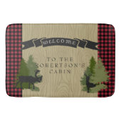 Mountainsee-rustikaler Badematte (Vorderseite)