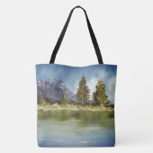 Mountainsee-Taschen-Tasche Tasche (Rückseite)