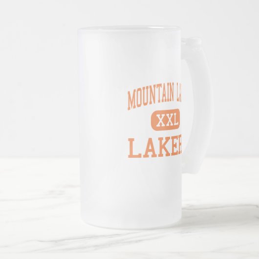 Mountainseen - Lakers - hoch - Mountainseen Mattglas Bierglas (VorderseiteRechts)