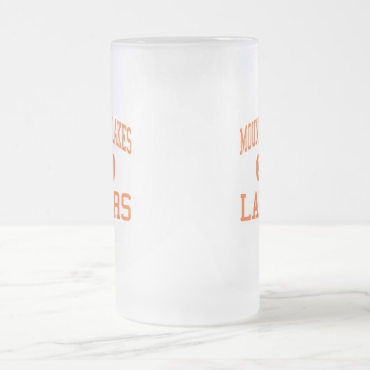 Mountainseen - Lakers - hoch - Mountainseen Mattglas Bierglas (Mittel)