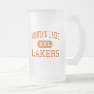 Mountainseen - Lakers - hoch - Mountainseen Mattglas Bierglas
