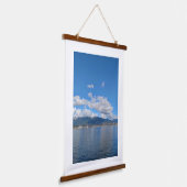 Mountainview Wandteppich Mit Holzrahmen (Gewinkelt)