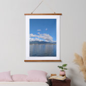 Mountainview Wandteppich Mit Holzrahmen (Schlafzimmer)