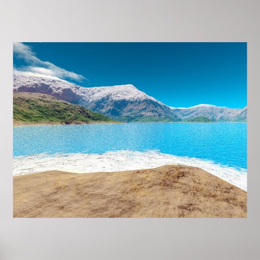 Mountian Real Anwesen Poster (Vorne)