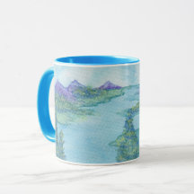Mountian Shimmer von Lyric Rivera - Tasse des Kaff