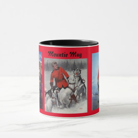 Mountie Mug Tasse (Zentrum)