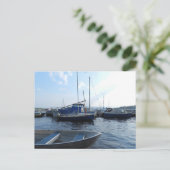 Mountshannon-Hafen - Irland Postkarte (Stehend Vorderseite)