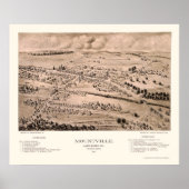 Mountville, PA Panoramic Map - 1894 Poster (Vorne)