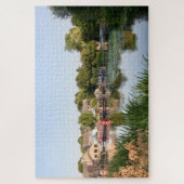 Moured Narrowboats Mountsorrel England Puzzle (Vertikal)