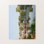 Moured Narrowboats Mountsorrel England Puzzle (Vertikal)