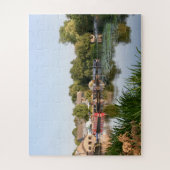 Moured Narrowboats Mountsorrel England Puzzle (Vertikal)