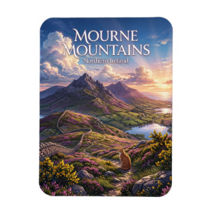 Mourne Mountains Nordirland Magnet