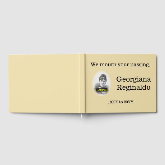 Mournful & Minimal Beileid Gästebuch (Voll)