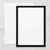 Mourning Flat Card (Vorne/Hinten)