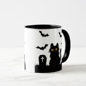 mourning kitty mug tasse (VorderseiteRechts)