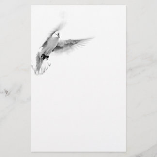 mourning paper dove briefpapier