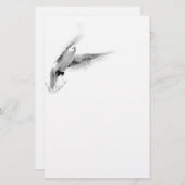 mourning paper dove briefpapier (Vorne/Hinten)