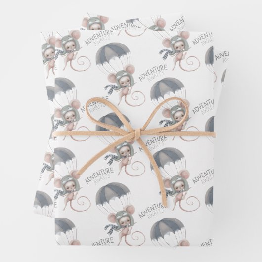 Mouse Adventure erwartet Wrapping Paper Sheets Geschenkpapier Set (Beispiel)