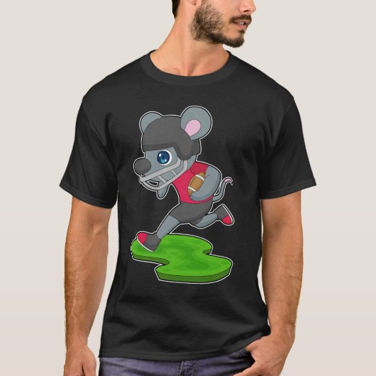 Mouse American Football T-Shirt (Vorderseite)