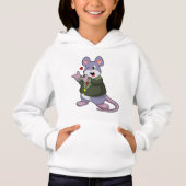 Mouse as Groom mit Anzug Hoodie (Vorderseite)