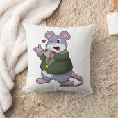 Mouse as Groom mit Anzug Kissen (Decke)