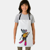 Mouse as Skier with Ski Schürze (Insitu)