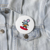 Mouse as Snowboarder with Snowboard Button (Beispiel)