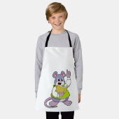 Mouse as Teacher with Book Schürze (Getragen)