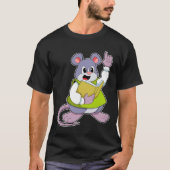 Mouse as Teacher with Book T-Shirt (Vorderseite)