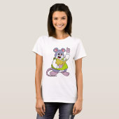 Mouse as Teacher with Book T-Shirt (Vorne ganz)