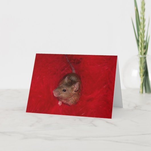 Mouse Austin Note Card Karte (Vorderseite)