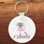 Mouse Ballet I Dance Schlüsselanhänger (Vorderseite)