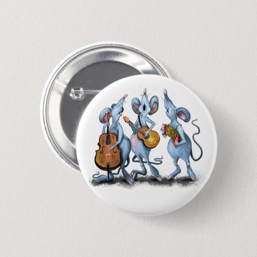 Mouse Band Button Fun - Happy Music (Vorne & Hinten)