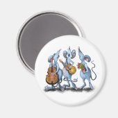 Mouse Band Magnet Music Party (Vorderseite/Rückseite)