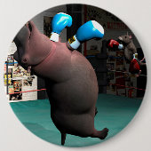 Mouse Beats Hippo KO Button (Vorderseite)