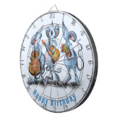 Mouse Birthday Dart Board Dartscheibe (Vorderseite rechts)