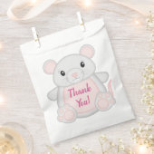 Mouse Birthday Party Pink Geschenktütchen (Ausgeschnitten)