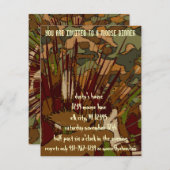 Mouse Camouflage Dinner Einladungen (Vorne/Hinten)