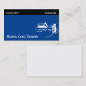 Mouse Cheese Art - Zwei Mäuse Visitenkarte (Vorne/Hinten)