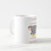 Mouse Cocoa Cappuccino Kaffeetasse (Vorderseite Links)