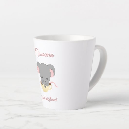 Mouse Cocoa Cappuccino Milchtasse (Rechte Ecke)