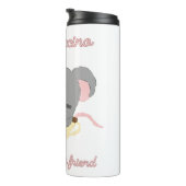 Mouse Cocoa Cappuccino Thermosbecher (Nach rechts gedreht)