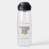 Mouse Cocoa Cappuccino Trinkflasche (Rückseite)