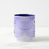 Mouse Dandelion Jeden Traum Einfach Inspiration Tasse (Zentrum)