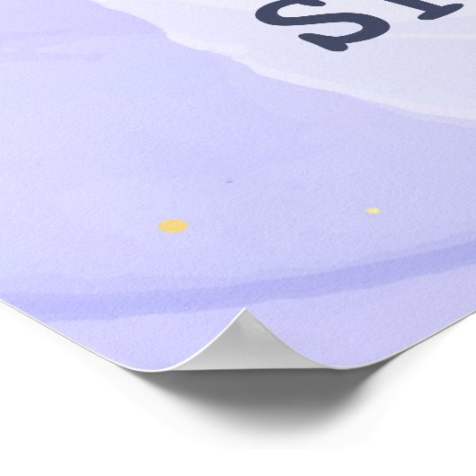 Mouse Dandelion Jeden Traum Einfache Wünsche Poster (Ecke)