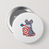 Mouse Darts Dart Dartboard Button (Vorne & Hinten)