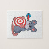 Mouse Darts Dart Dartboard Puzzle (Horizontal)